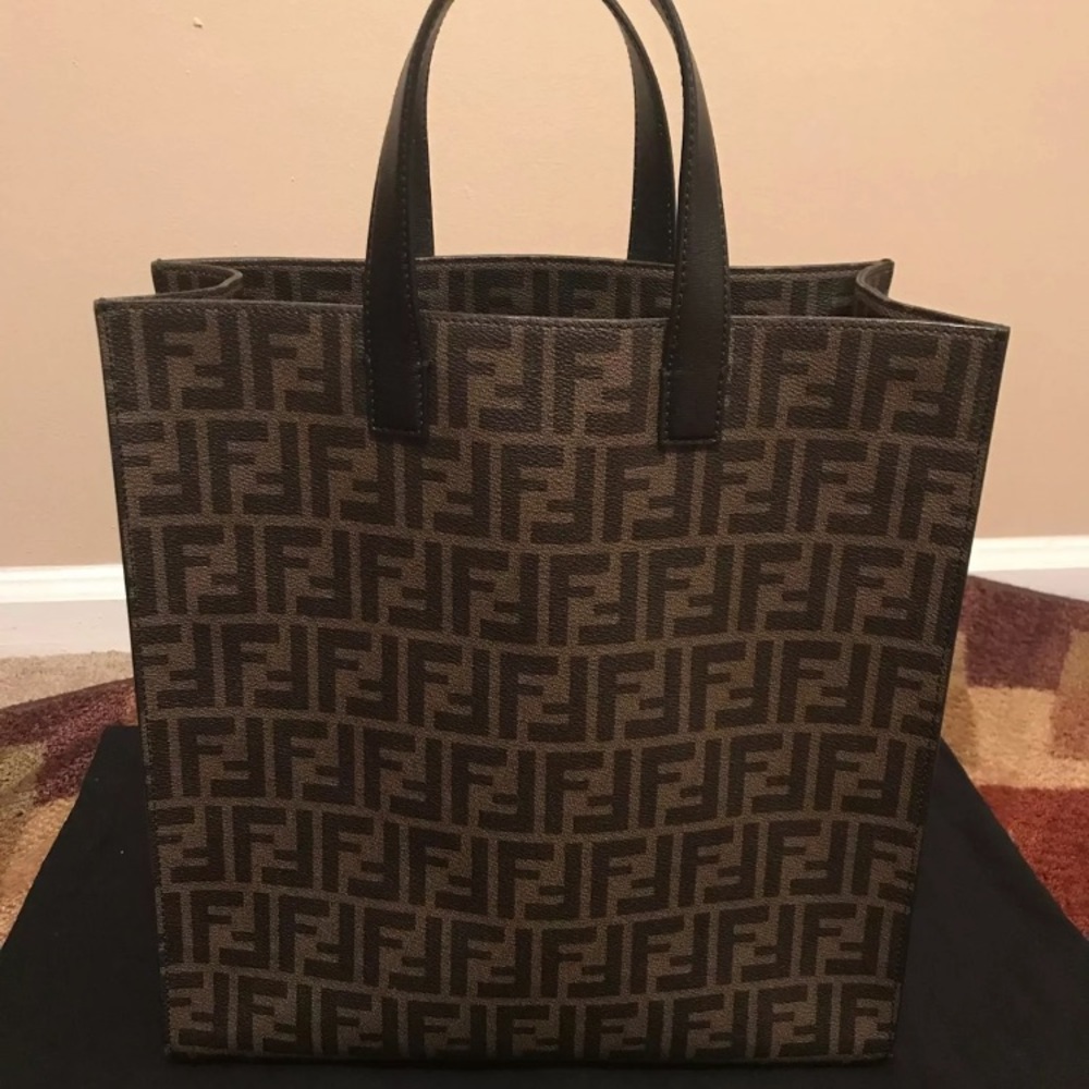 Fendi tote shopping bag