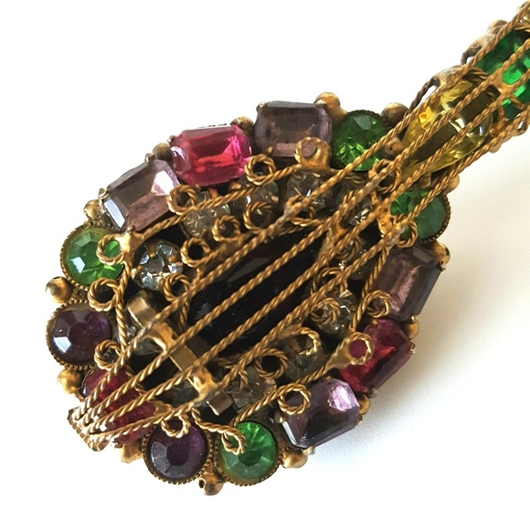 🎀SOLD🎀 RARE Vtg. Robert Demario Mandolin Brooch - Picture 8 of 8