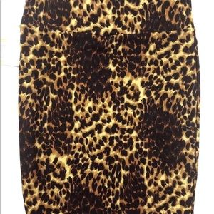 Lularoe Cheetah print Cassie