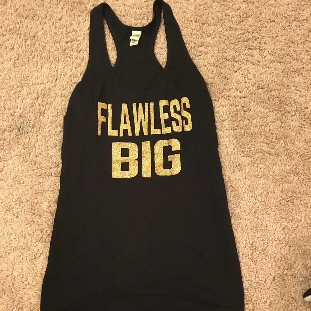 "Flawless Big" racerback tank