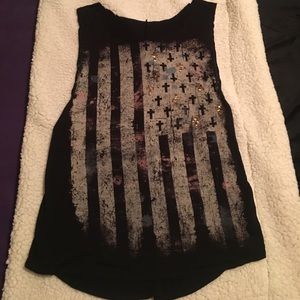Patriotic tank