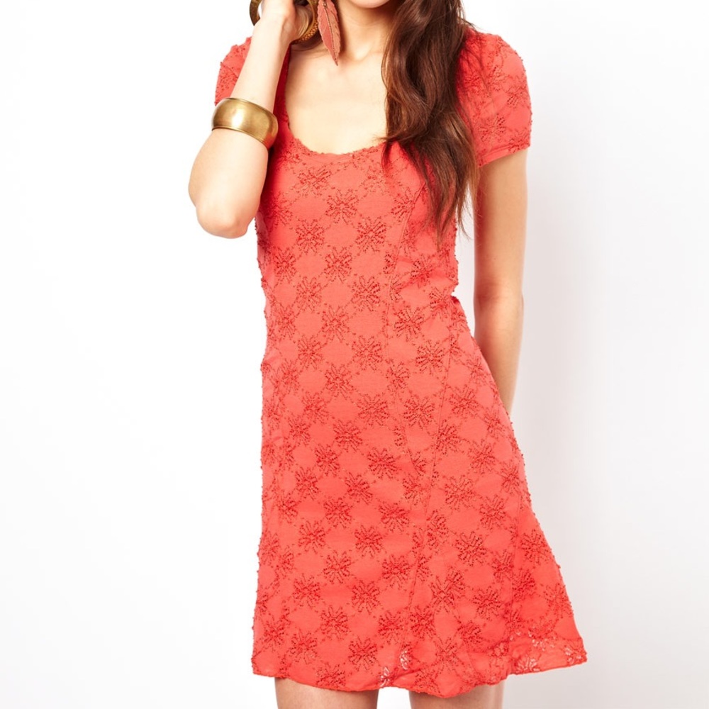 Free People Daisy godet dress