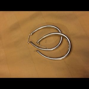 hoop sterling silver earings