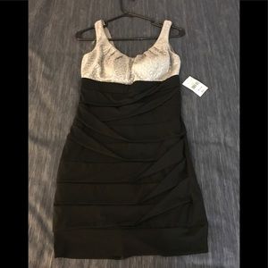 Women’s Black & Silver Sequin Dress