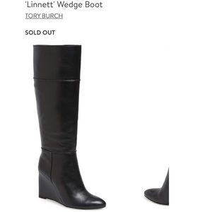 TORY BURCH WEDGE BOOTS
