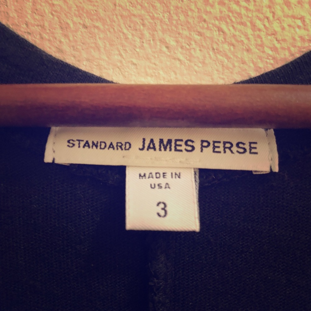 James Perse Black Maxi Dress