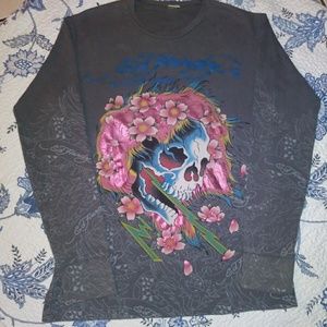 *LIKE NEW* LONG SLEEVE ED HARDY