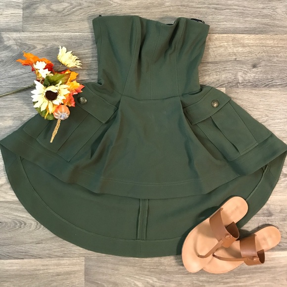 🚫SOLD🚫Rachel Roy Peplum military - Picture 2 of 5