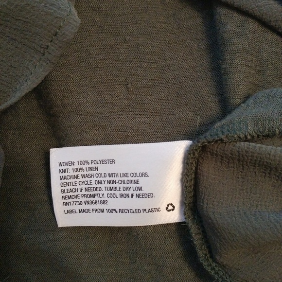 {LAST DAY} Green tie-front tank - Picture 4 of 5