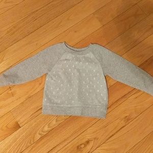 Cat & Jack Toddler Girls Grey Sweatshirt