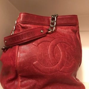 Additional pics of Chanel red  , vintage purse...