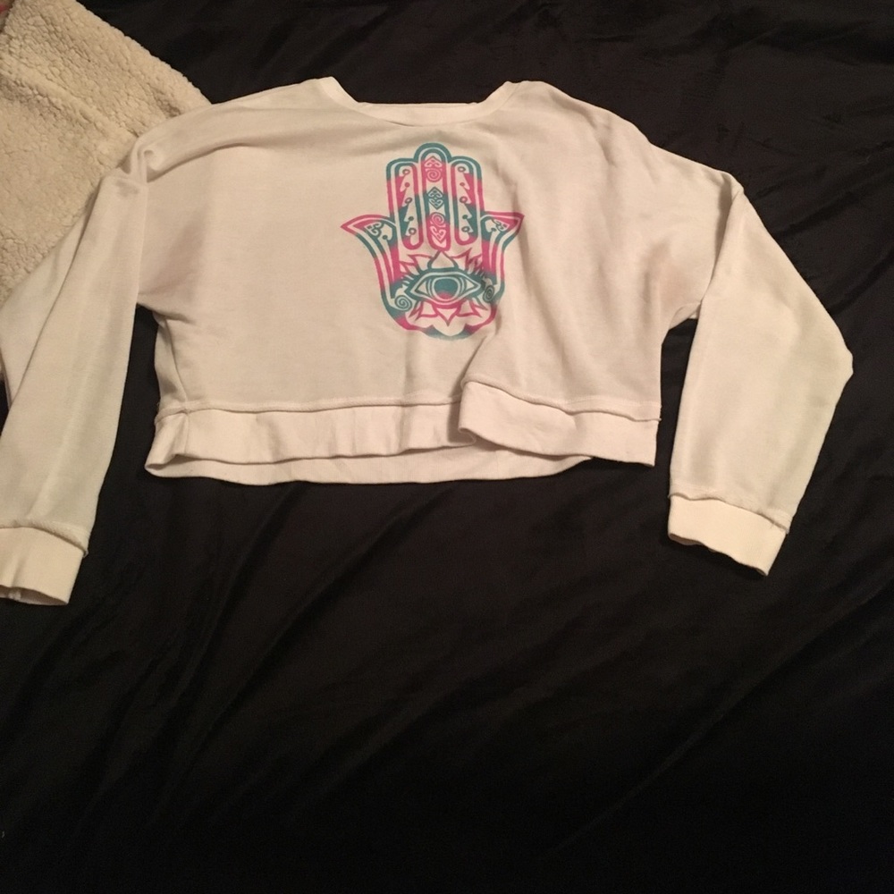 Cropped sweater