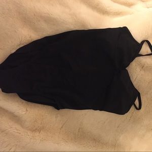 Balera Dance Black Leotard