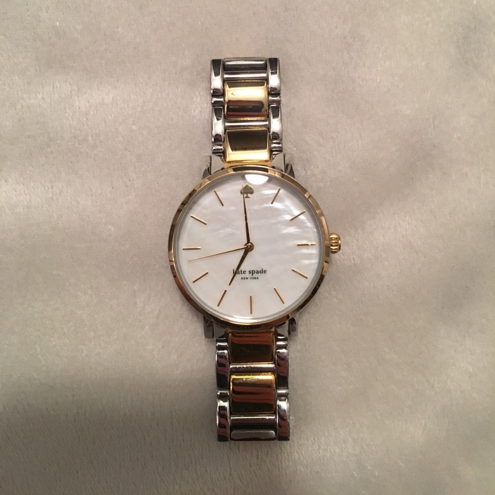 EUC Kate Spade Two-Tone Gold/Silver Watch
