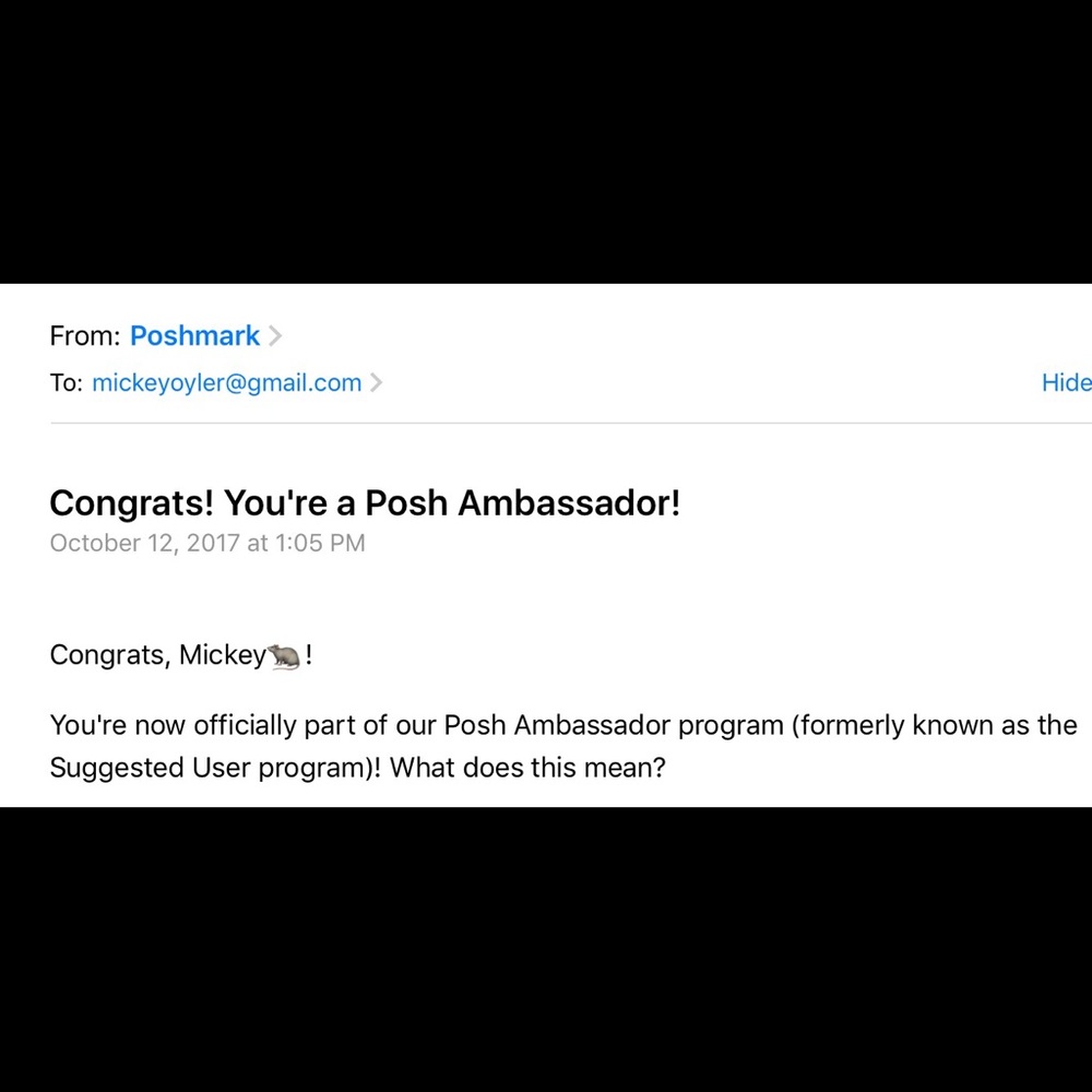 ⚜️👑⚜️👑POSH AMBASSADOR👑⚜️👑⚜️
