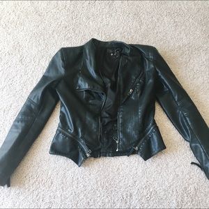 Blank NYC faux leather jacket