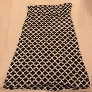 XL Azure skirt by LuLaRoe - worn once.