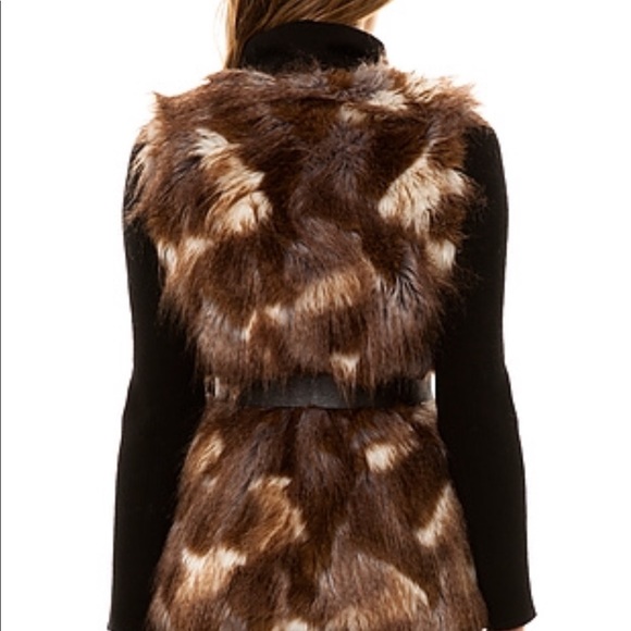 BB Dakota Miko Knit and Faux Fur Jacket - Picture 3 of 4