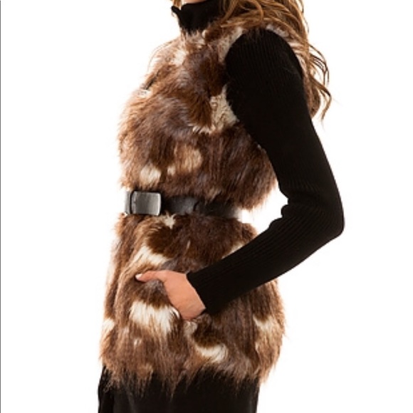 BB Dakota Miko Knit and Faux Fur Jacket - Picture 2 of 4