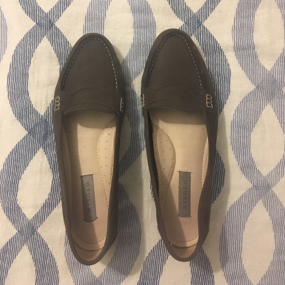 Nisolo Andrea Loafer, Dark Brown Suede
