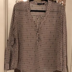 a.n.a Long Sleeve Blouse