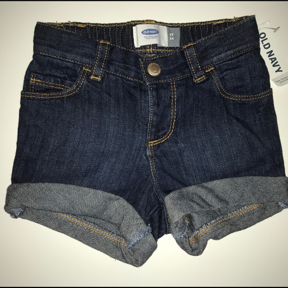 2T old navy denim jean shorts