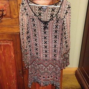 Angie brand tunic / dress size large