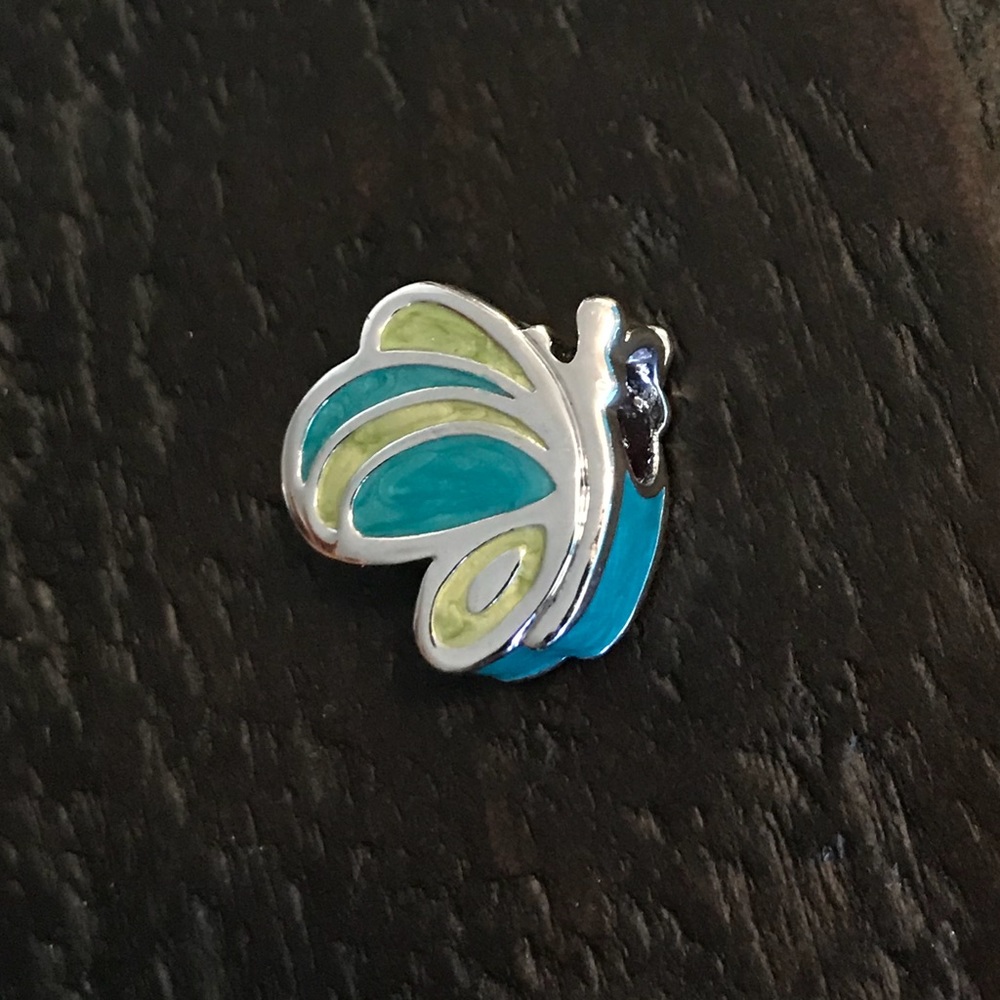 Butterfly enamel charm by LGA