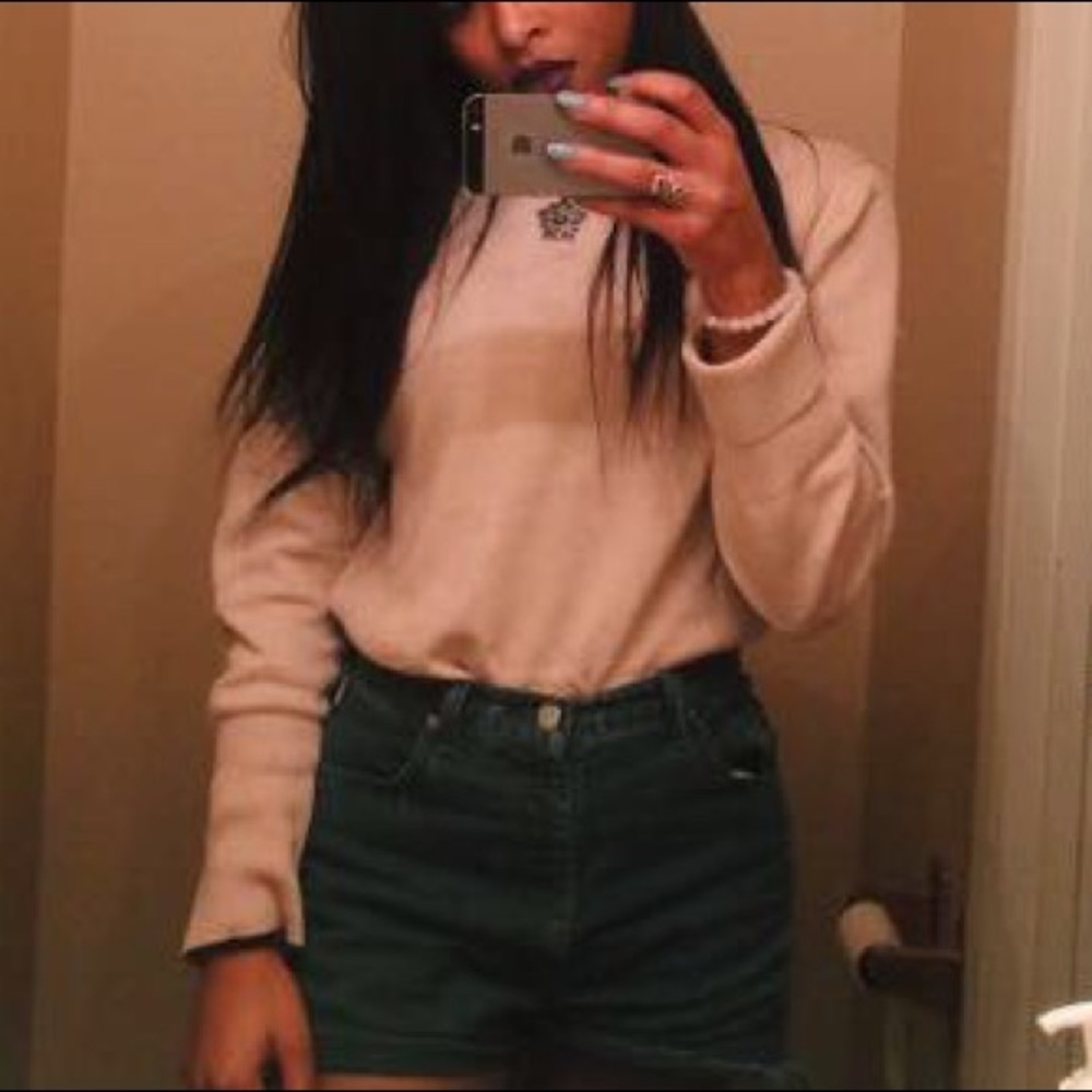 Tan crewneck sweater