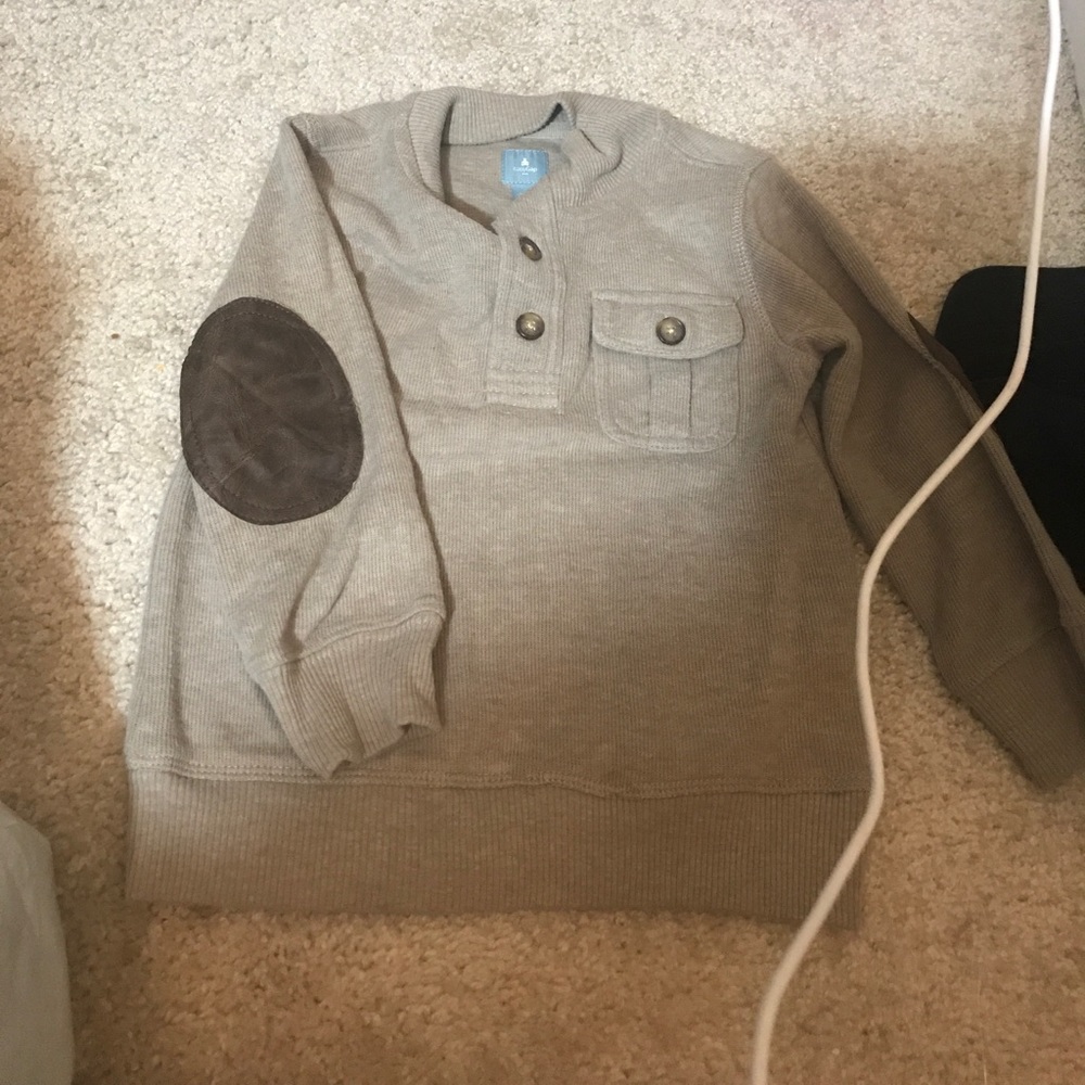 Boys Prep Sweater with patch elbows