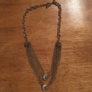INC Gold Statement Necklace