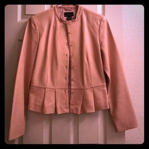 Blush 100% LEATHER Jacket