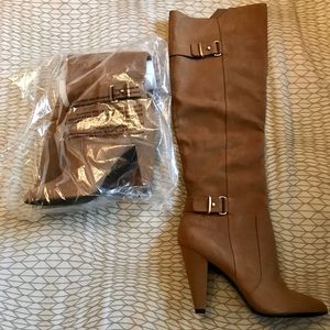 Aldo Over the Knee Camel Boots