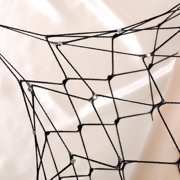 🎄JUST ARRIVED🎄Crystal Rhinestone Fishnet💃🏼✨ - Picture 3 of 8