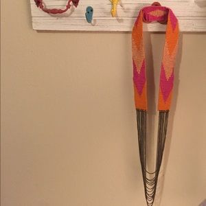 Beaded chain necklace