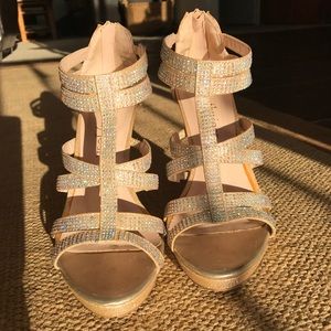 Cathy Jean - Champagne Color - Size 9