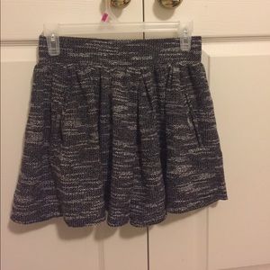 Black and white skirt