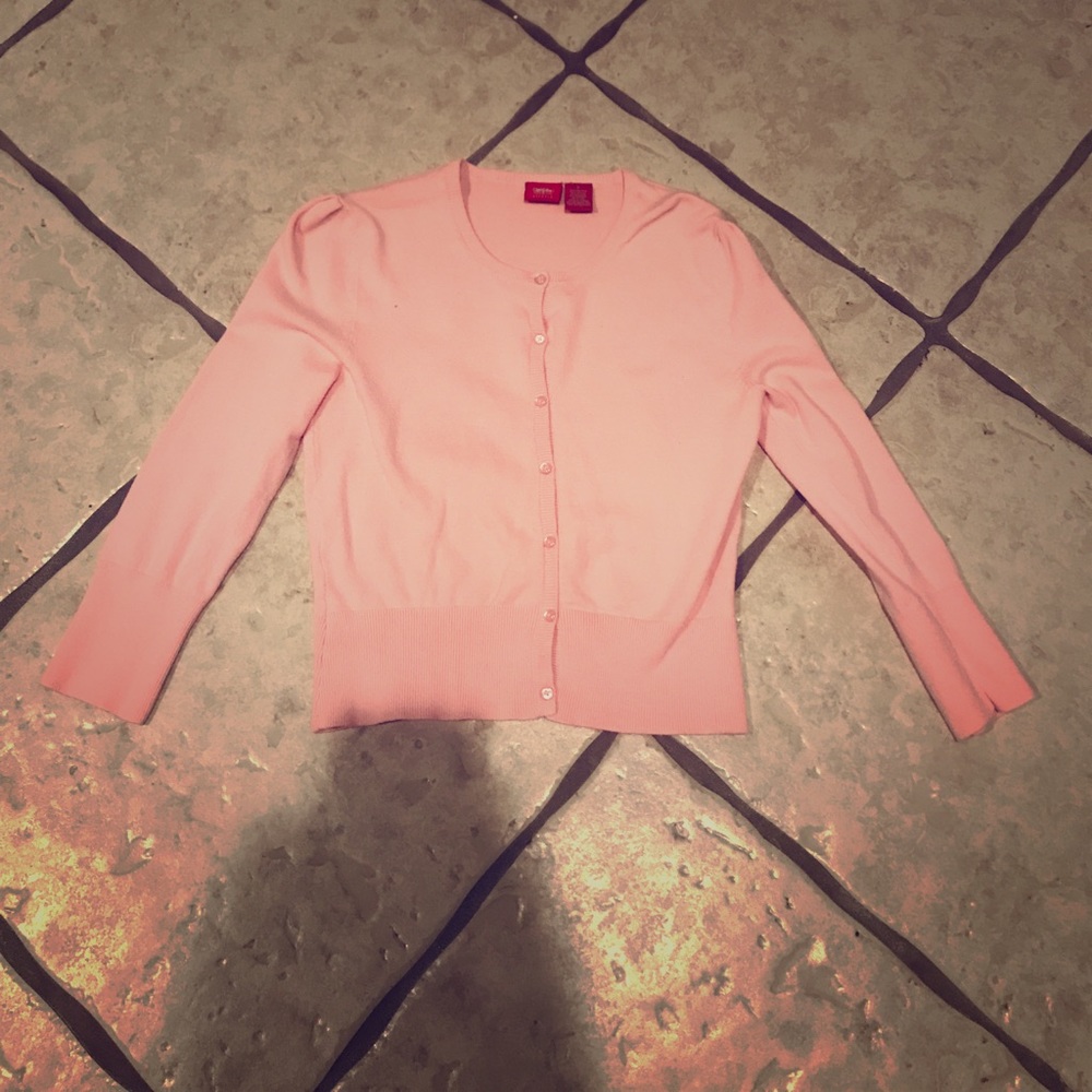 Like New Mossimo Pink Cardigan - Sz S