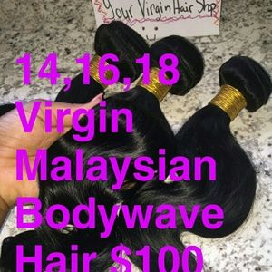 14,16,18 virgin human hair bundles