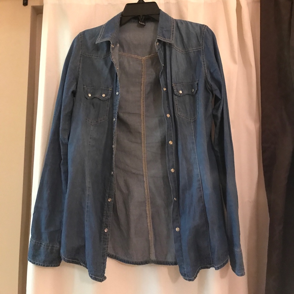 Denim shirt