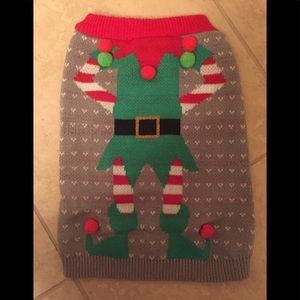 Christmas Elf Dog Sweater