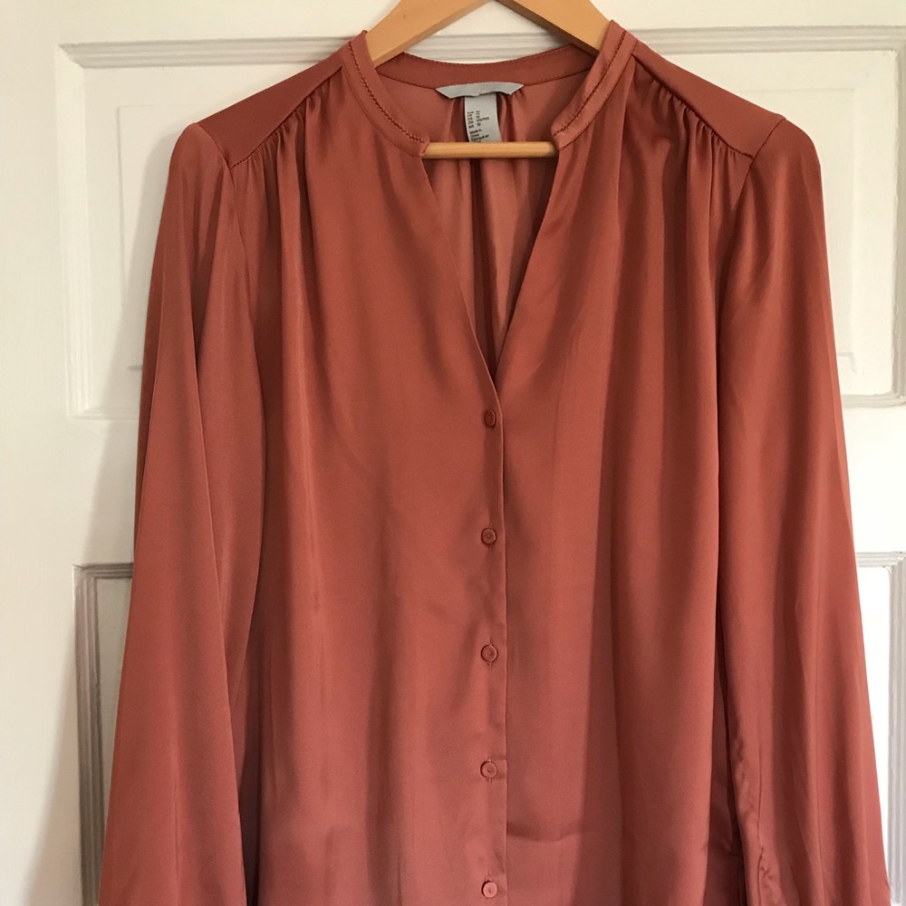 H&M long-sleeved blouse