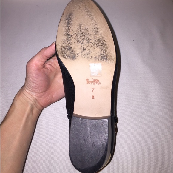 SOLD locally. Nearly New COACH Pauline Black Boot - Picture 7 of 7