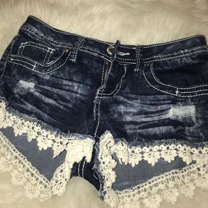 Crochet shorts Crochet shorts