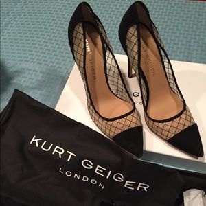 Kurt Geiger Sharkie Pumps - size 37 1/2