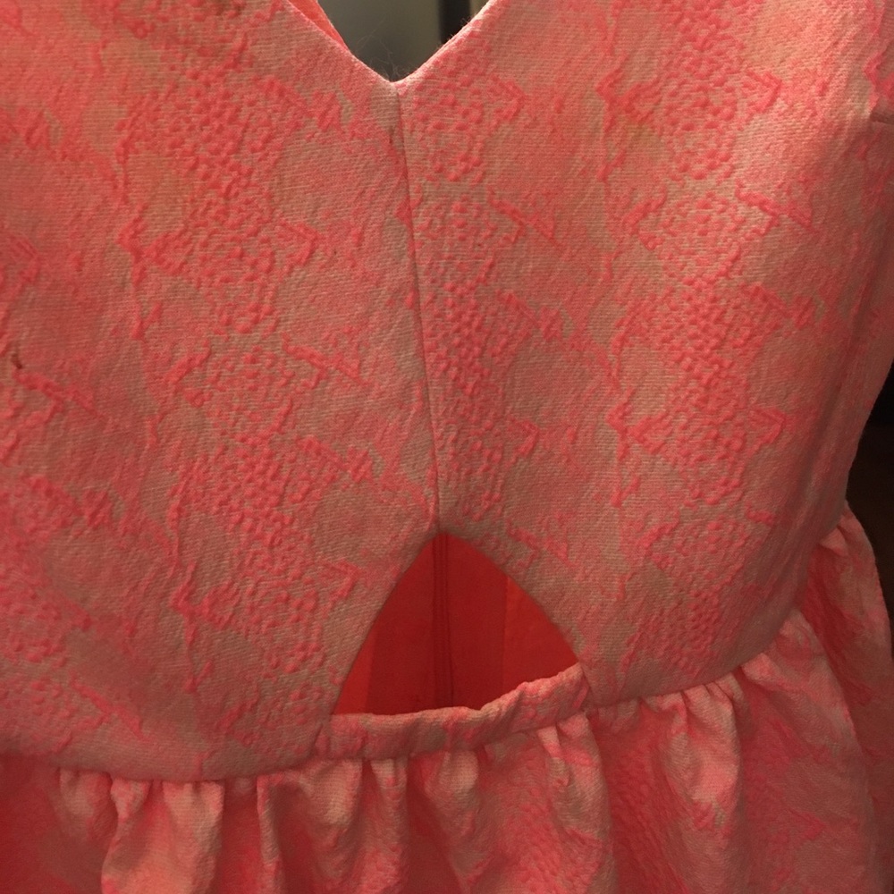 Bright Pink Zara Dress - Picture 3 of 3