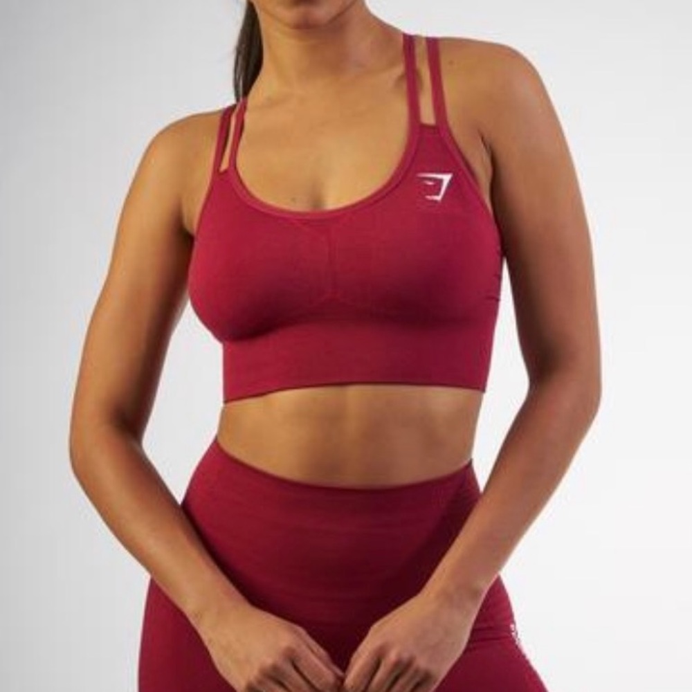 Gymshark Red Sports Bra