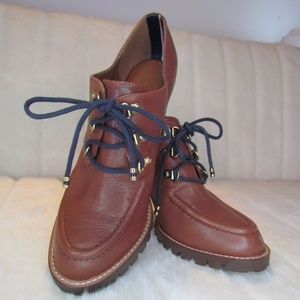 Tommy Hilfiger Heeled Low Cut Tie Up Shoes
