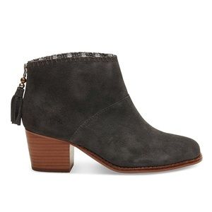 TOMS Leila Suede Ankle Boots