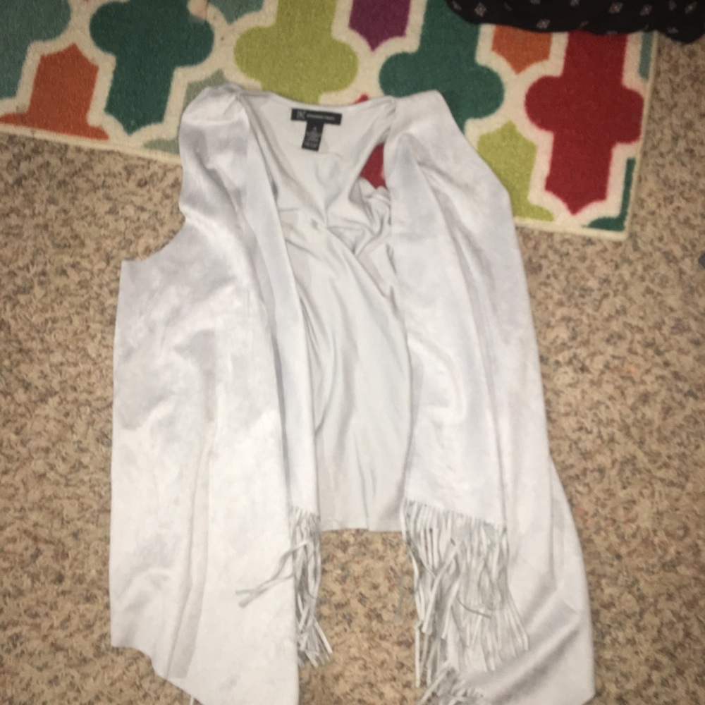 INC BRAND NEW FRILL PULLOVER